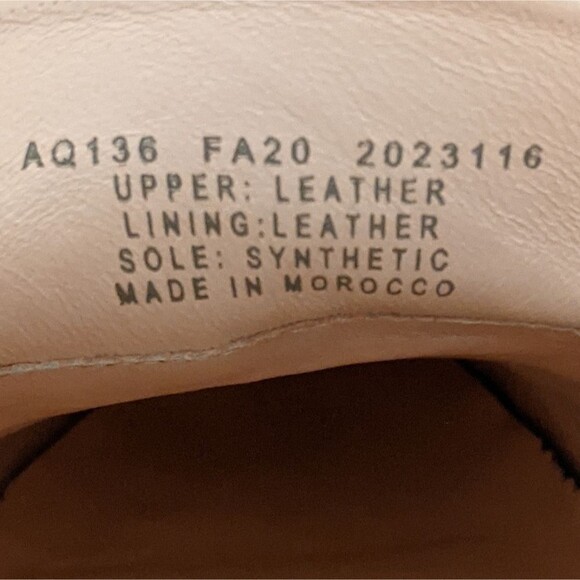 J. Crew Cecile AQ136 Smoking loafer leather reptile embossed size 9 - Picture 2 of 12